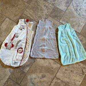 Bundle of 3 Fisher-Price, Wee Sprout Sleep Sacks